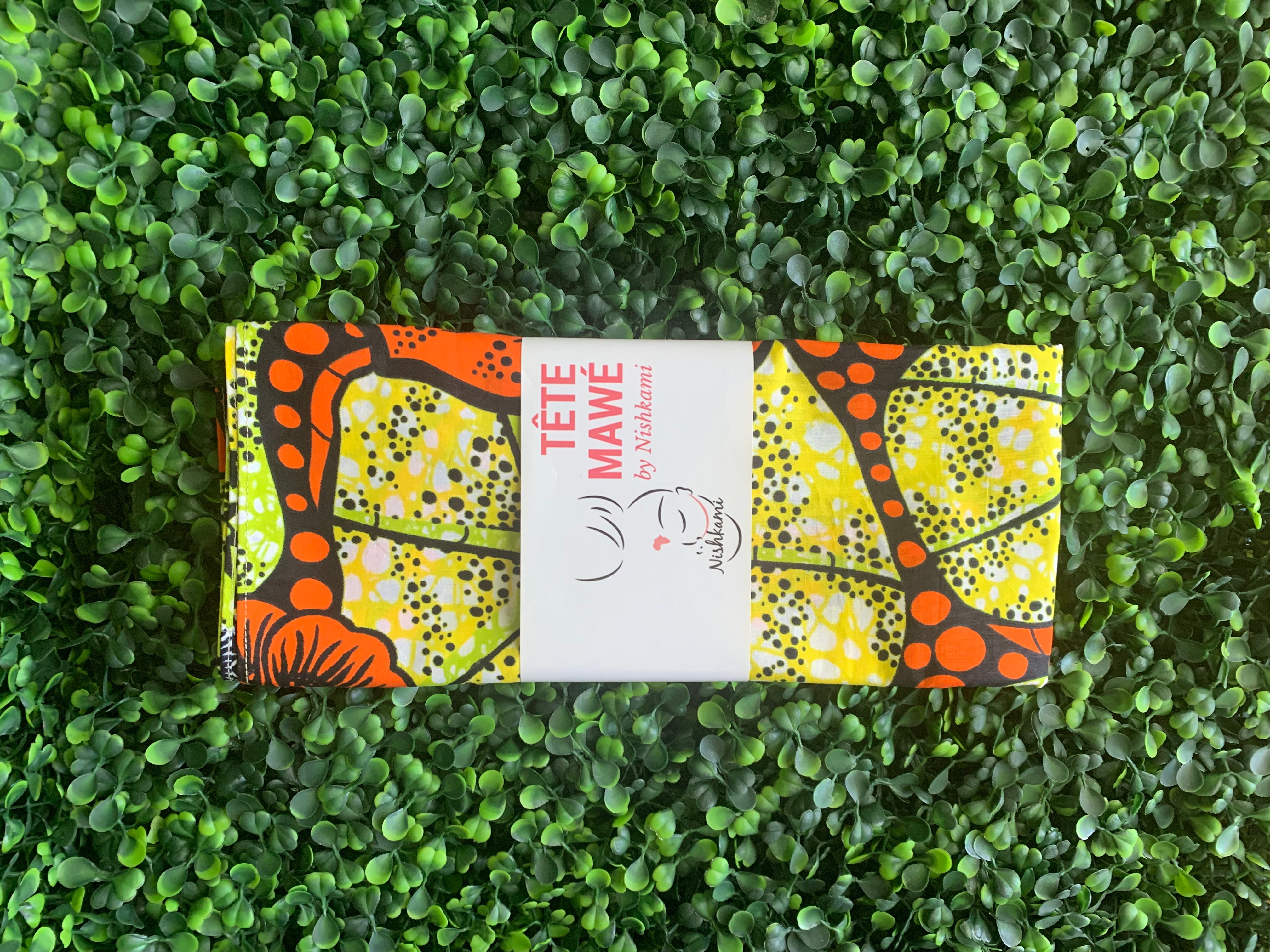 Orange & Yellow Headwrap