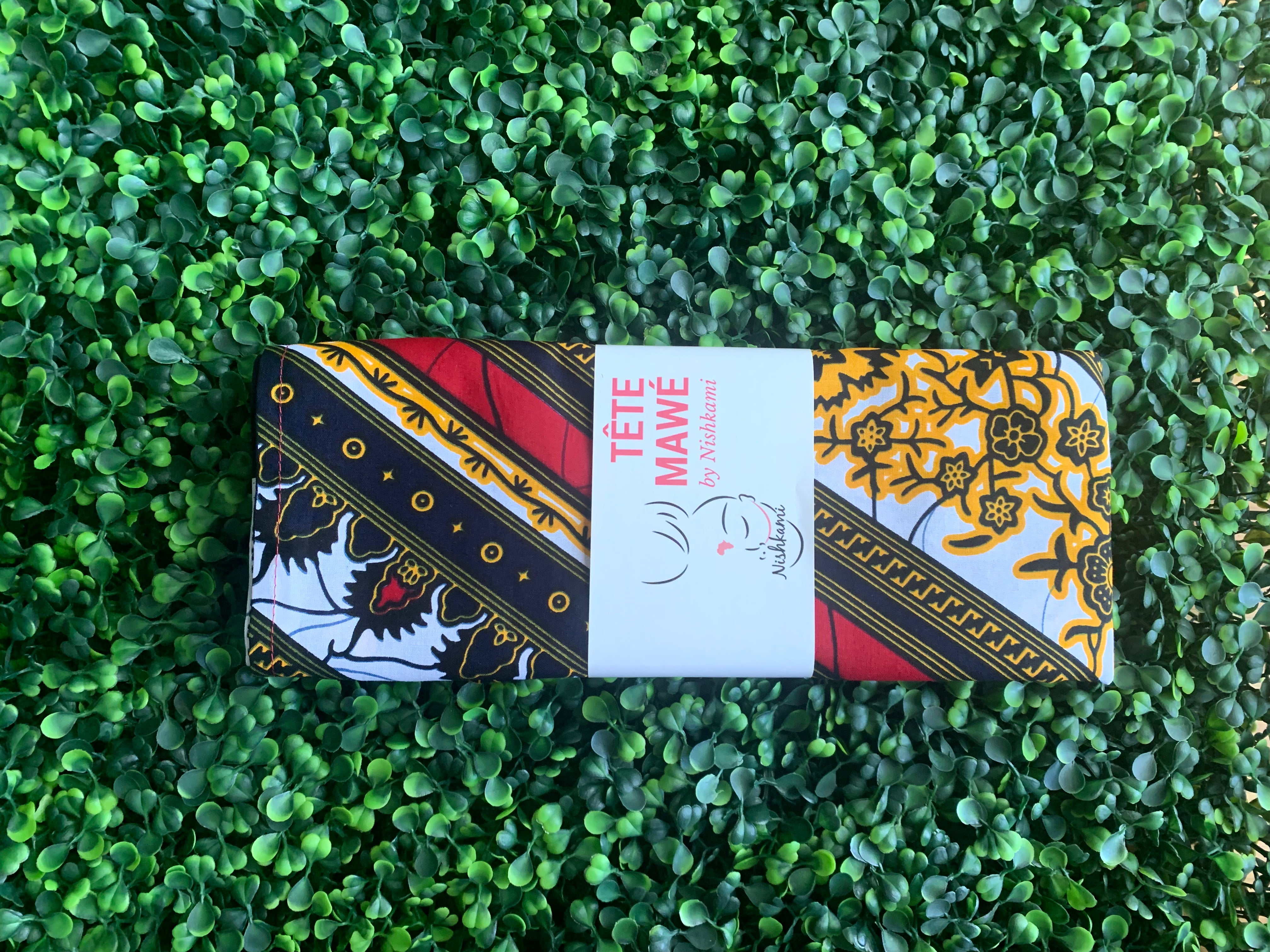 Red & White Headwrap