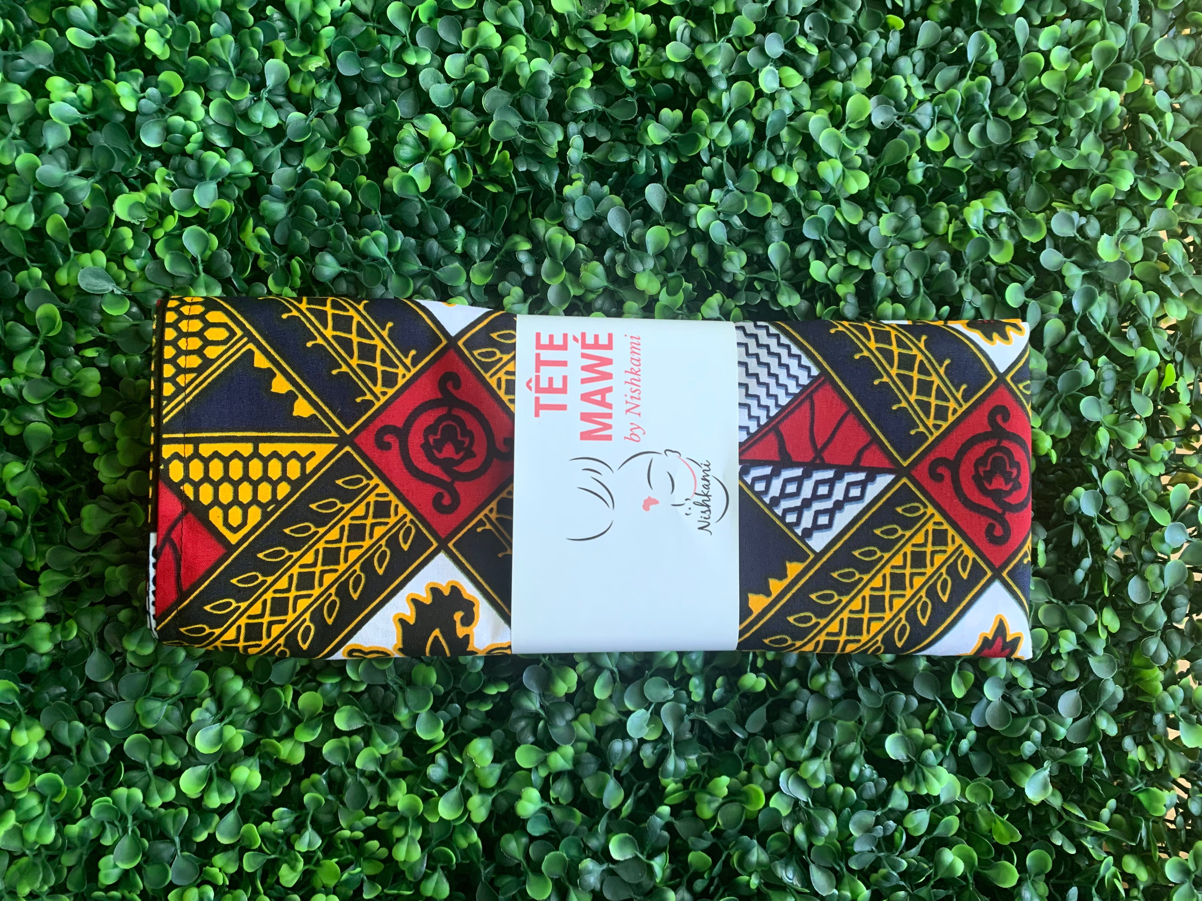 Mixed Red Headwrap