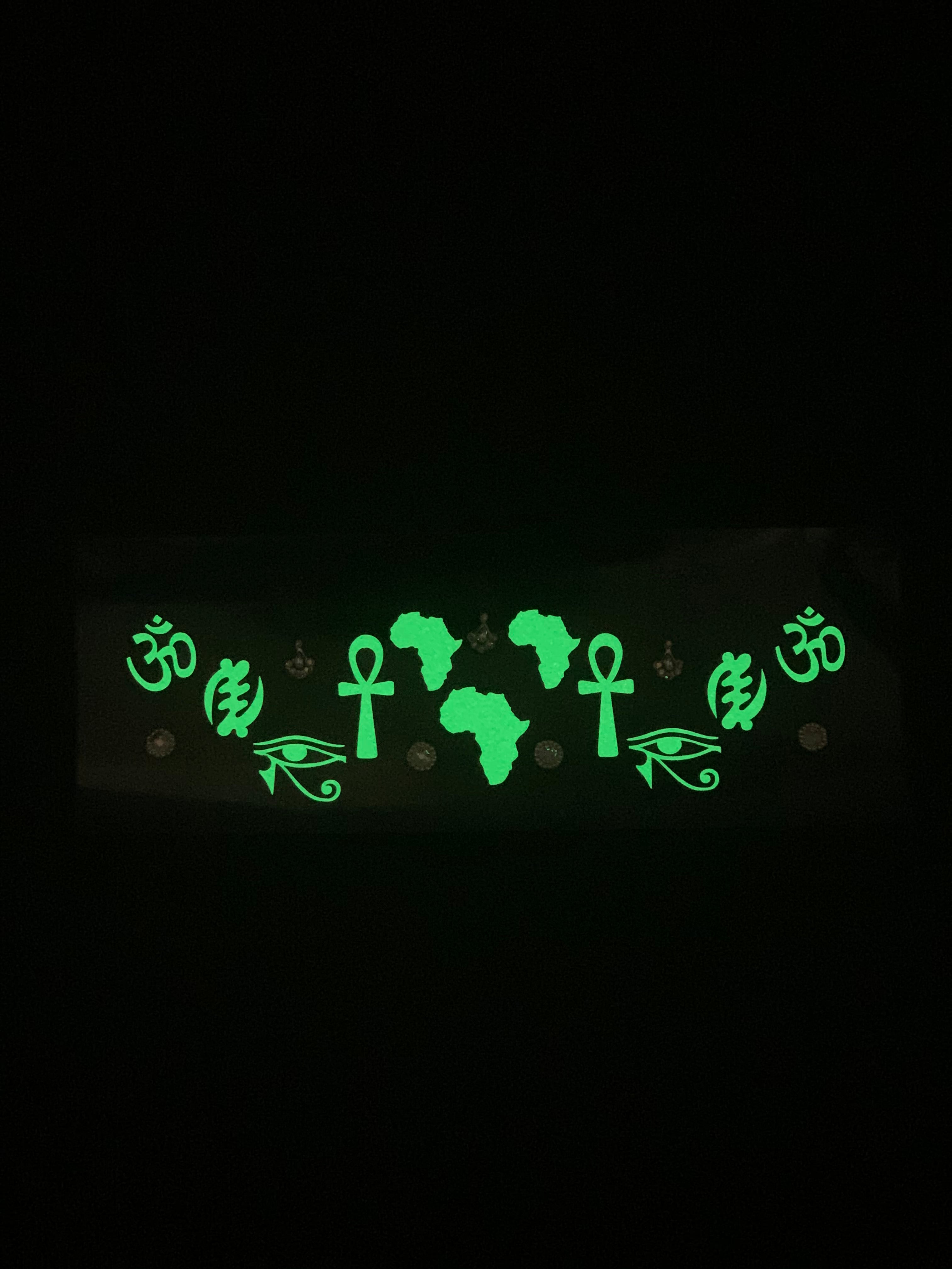 Glow in The Dark Bindi Variety Pack