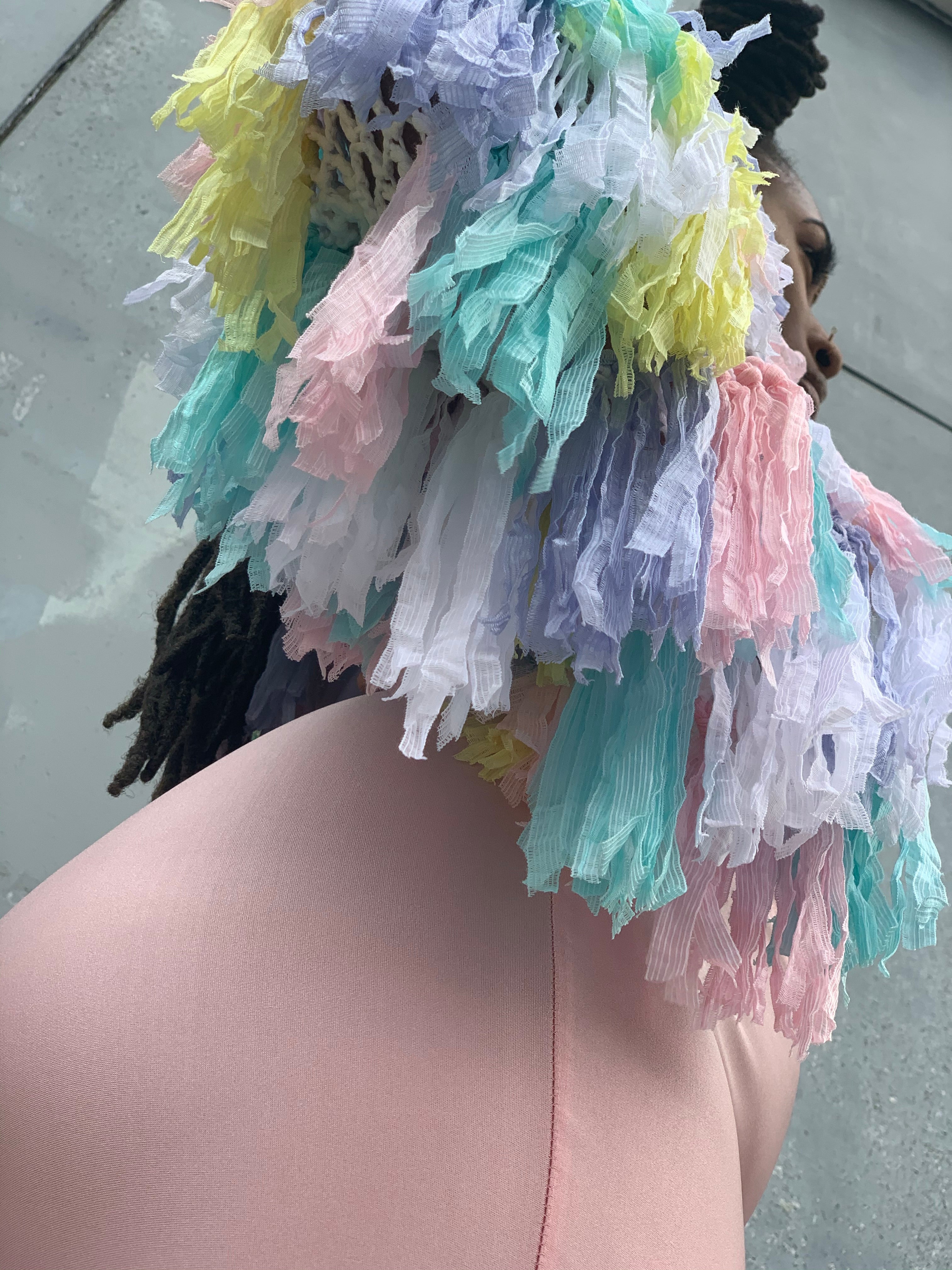 Cotton Candy Shag Top