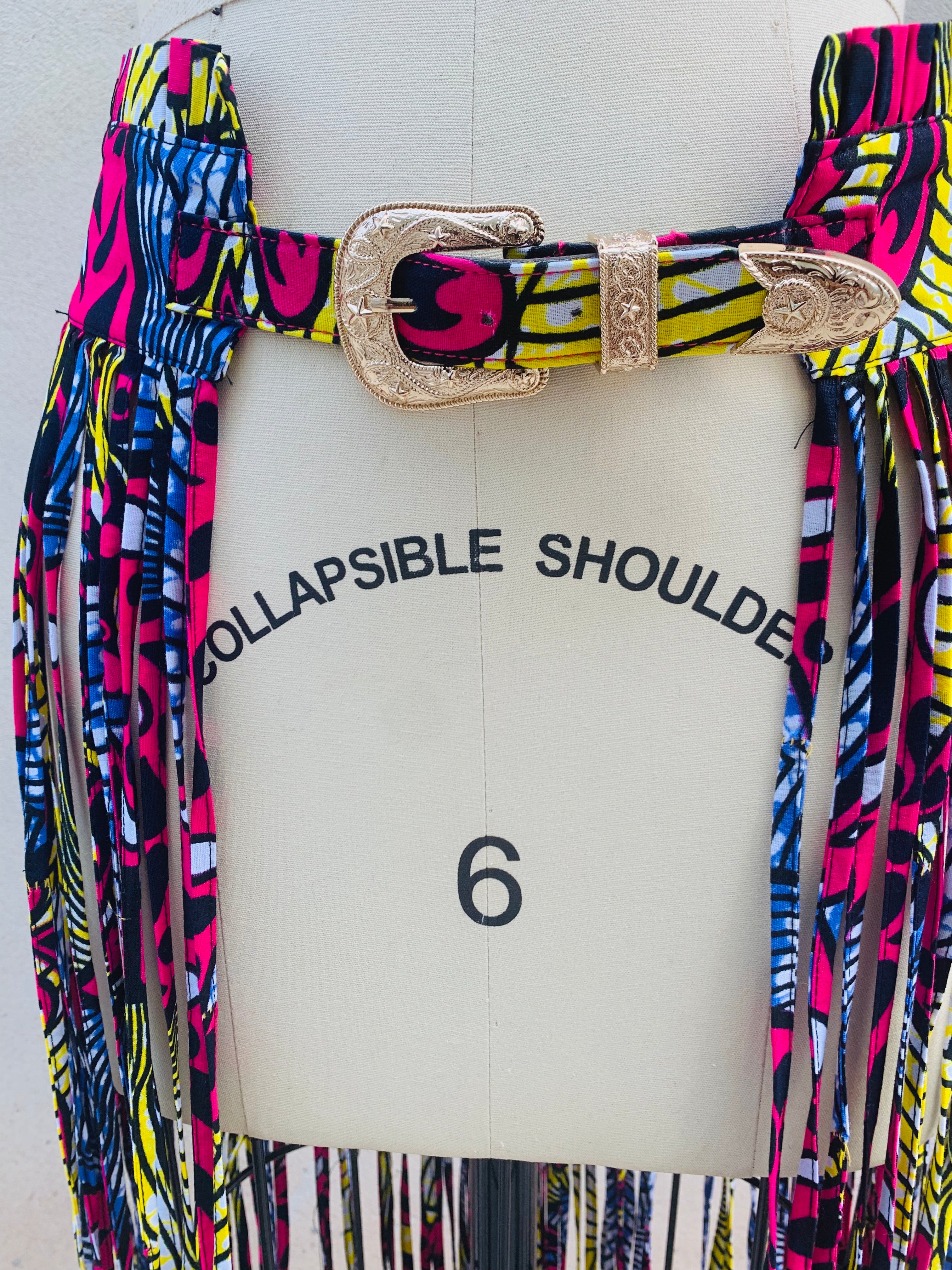 PINK FUSION Fringe Belt