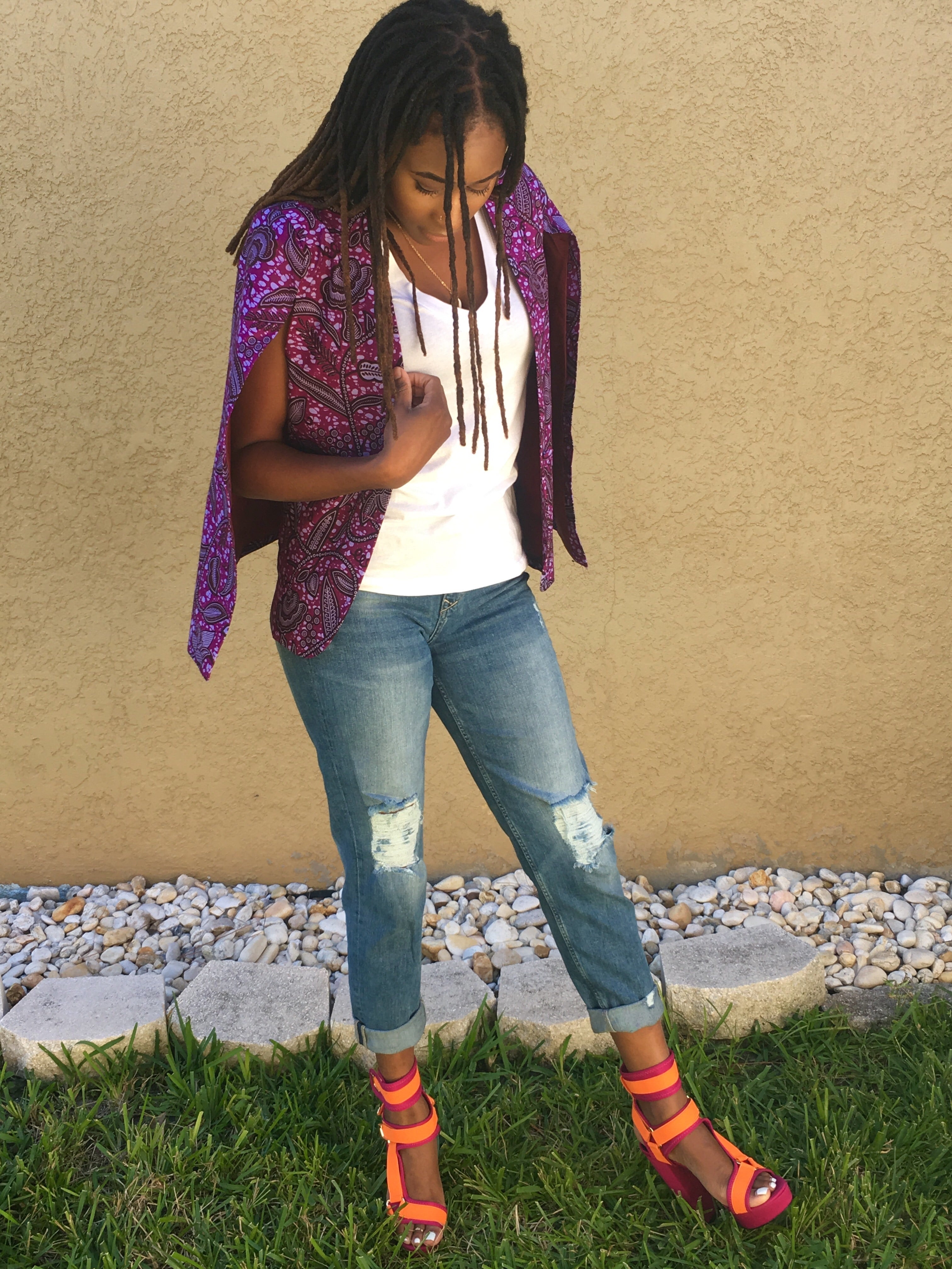 ASHA Short Cape Blazer