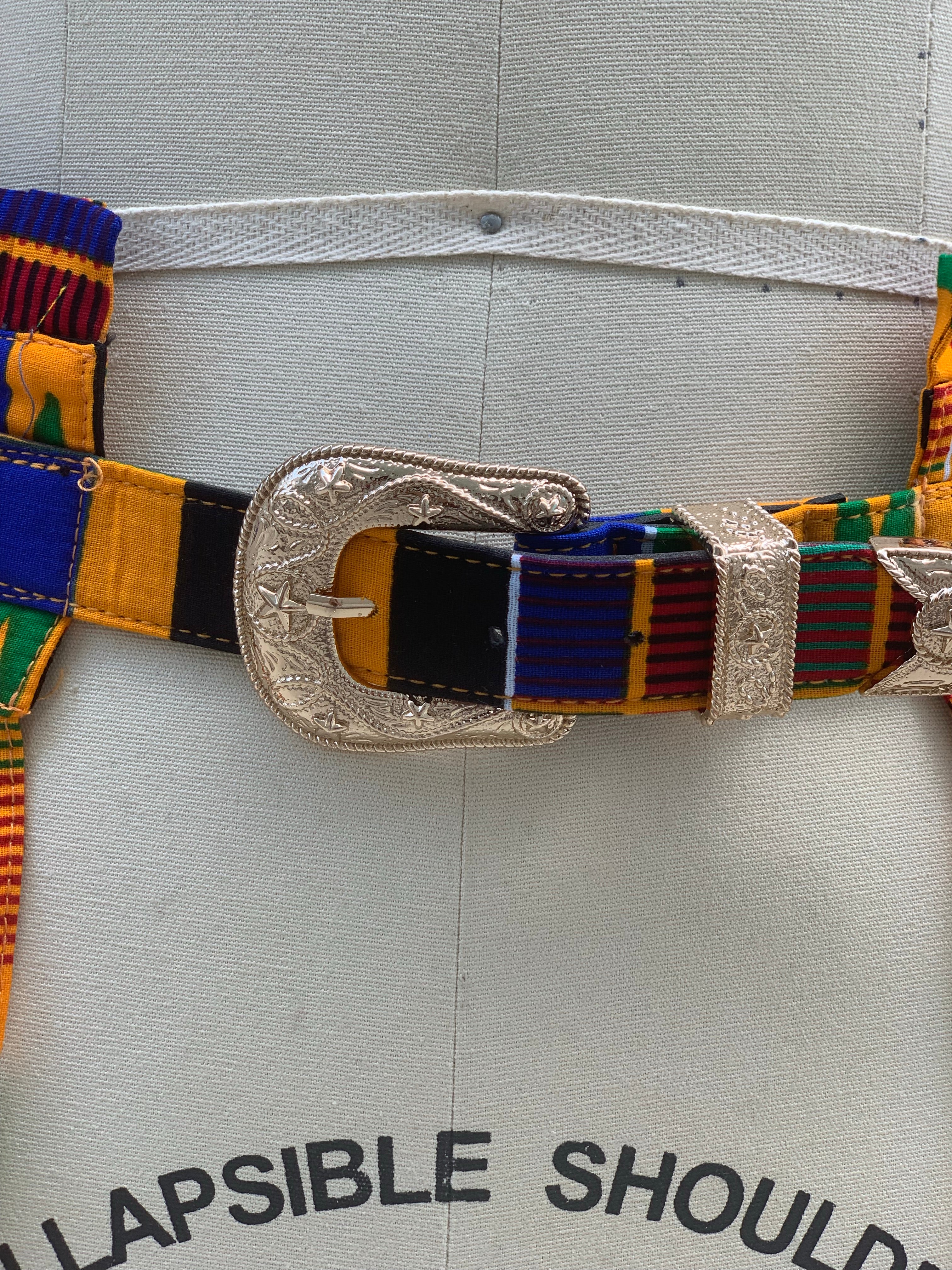 KENTE Fringe Belt