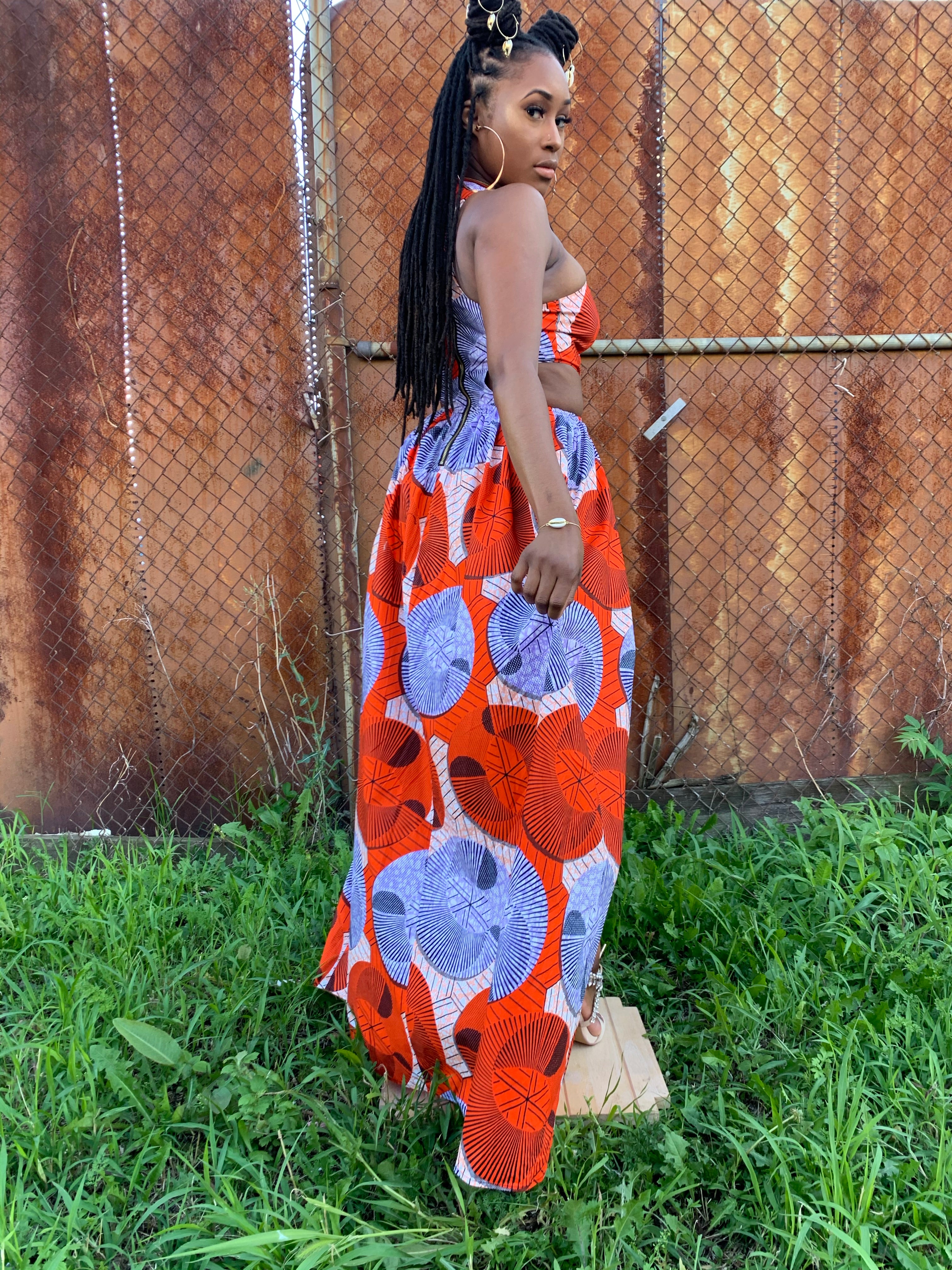 SUMMER Nights Cutout Maxi