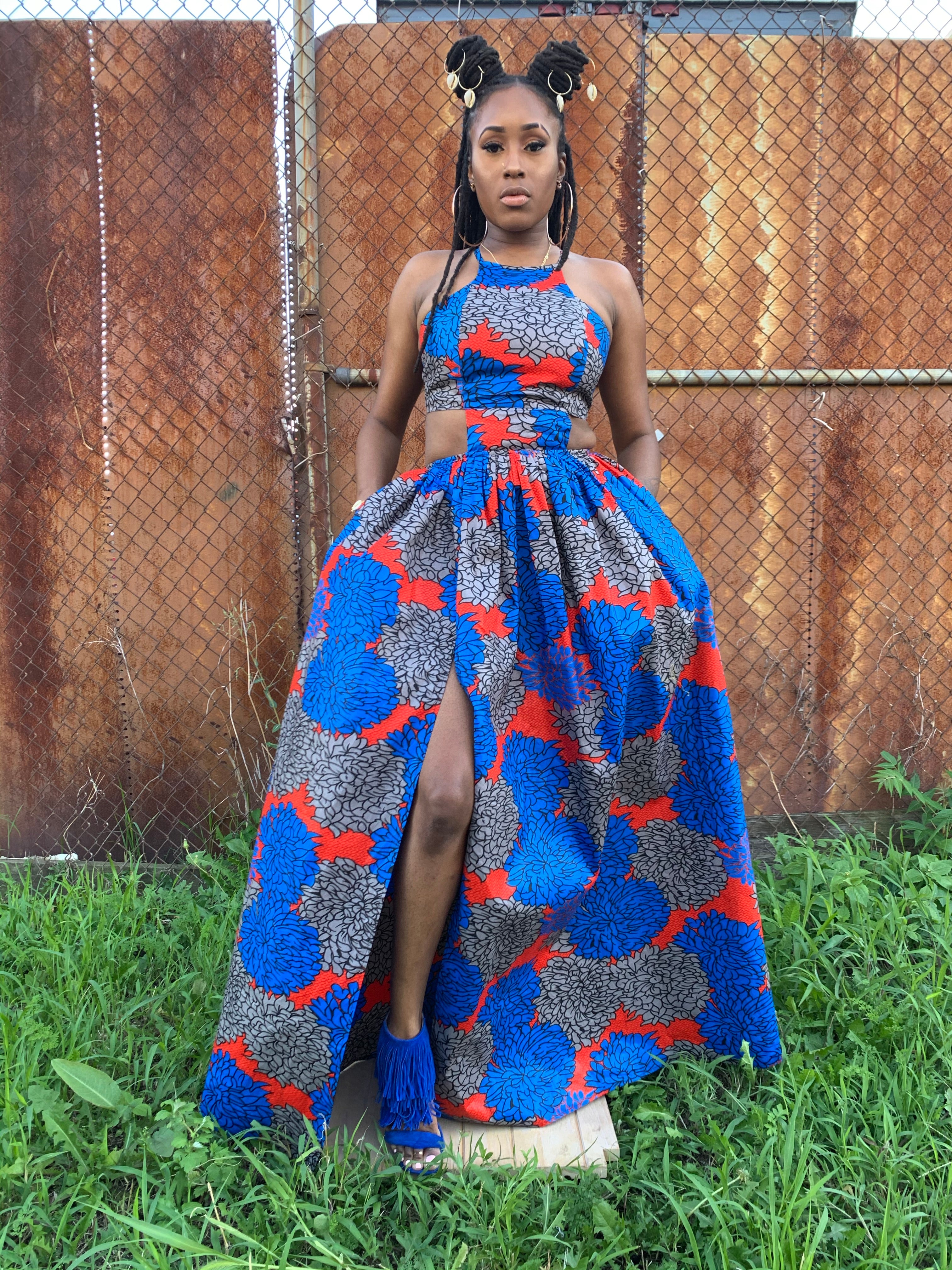 MIDNIGHT Breeze Cutout Maxi