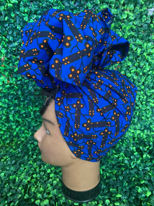 Royal Blue Headwrap
