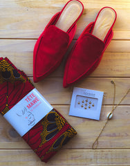 Red Ankara Bell