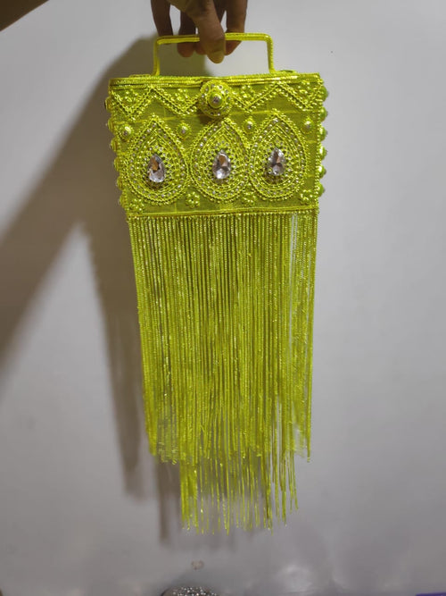 Neon Box Clutch
